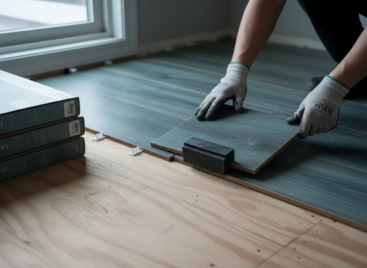 Luxury Vinyl Plank Installation company in Sondheimer, LA